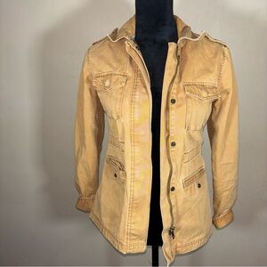 Levi's Women's 4 Pocket Utility Military Cargo Jacket Size XS